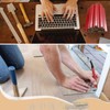 10pcs Carpenter Pencil,6.85 Inches Flat Construction Pencils Hard Black Carpenter