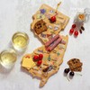 Totally Bamboo New Jersey State Shaped Cutting Board and Charcuterie