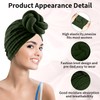 LVBGQVL Women Turbans and Head Wraps, Women African Turban Flower
