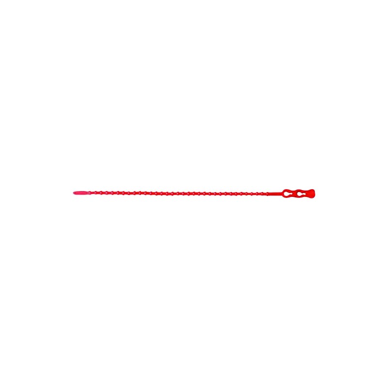 Sapiselco Click "Tie" Red 3.8 mm X 240 mm Max