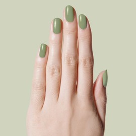 Olive & June Long Lasting Nail Polish, WKF, Mossy Green, 0.46 fl oz