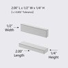 AplysiaTech N52-2 L x 1/2" W x 1/4" H -