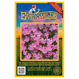 Everwilde Farms - 2000 Nodding Catchfly Wildflower Seeds - Gold Vault Jumbo Seed Packet