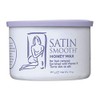 SATIN SMOOTH Wax, Honey Wax With Vitamin E, Honey, 14