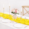 MLMC Cheesecloth Table Runner 10ft Yellow Gauze Sheer Cheese Cloth