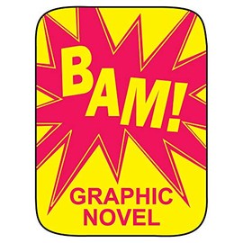 The Library Store Classification Labels with Permanent Adhesive Graphic Novel 250 per Roll