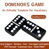 Bucher&Rossini Dominoes Set Double 6 - Classic Black Domino's Game