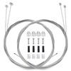 4PCS Bike Brake Cable Gear Shifter Cable Wire Set, Universal