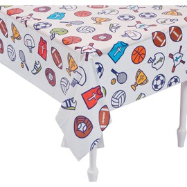 Fun Express Sports VBS TABLECOVER - Party Supplies - 1 Piece