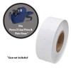 Perco 2 Line White Labels - 10 Sleeve, 60,000 Blank