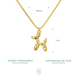 Clepsidra® Collar para mujer de acero inoxidable. Regalos y accesorios para mujer elegantes y modernos. Joyeria ideal para cumpleaños, bodas, graduación. Jelwery Necklace gift