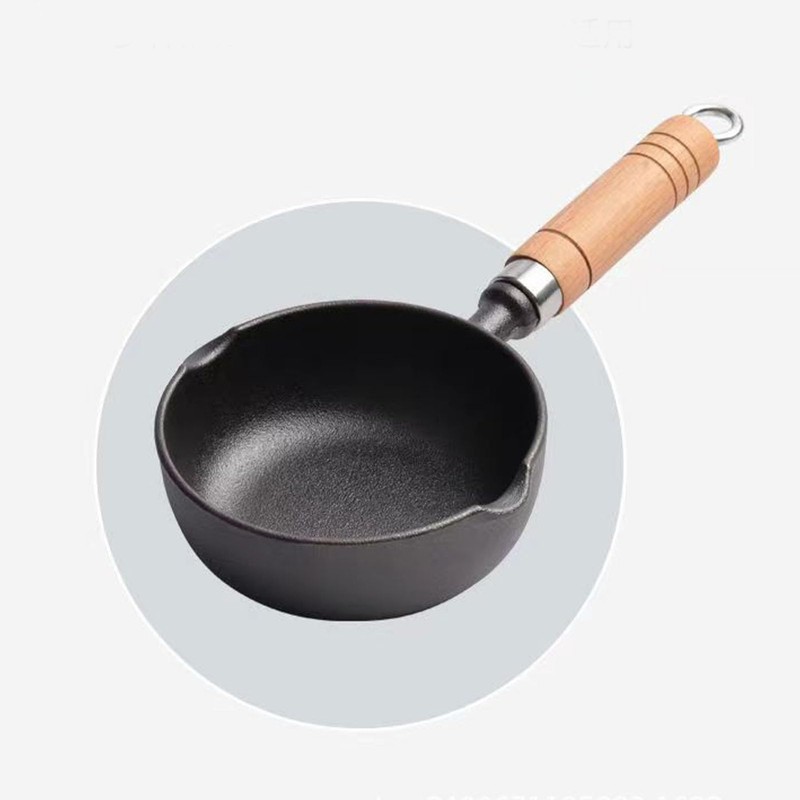 Cast Iron Pot, Multifunctional Non Stick Cast Iron Skillets with