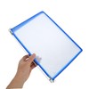 Operitacx Clear Wall File Holder Page Flip Document Display Rack