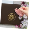 jojofuny Handmade Seal Stamp Block Pressing Tool for Cardmaking Scrapbooking