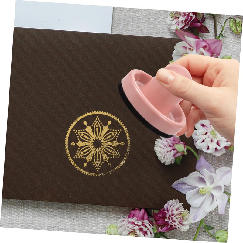 jojofuny Handmade Seal Stamp Block Pressing Tool for Cardmaking Scrapbooking