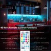 LAFULIT 8 PCS RGB Under Cabinet Lights Kit, App and
