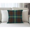 Moslion Throw Pillow Cover Scottish Tartan Plaid Christmas Traditional Checkered