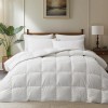 puredown® Goose Feather Comforter Full/Queen Size, All Season Duvet Insert,
