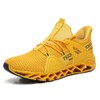 FUTAI - Tenis deportivos para correr para mujer, 6099 Yellow,