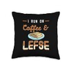 Lefse Norwegian Bread Recipe Maker Flatbread Rolling Throw Pillow