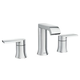 Moen Genta 8 in. Widespread 2-Handle Bathroom Faucet in Chrome