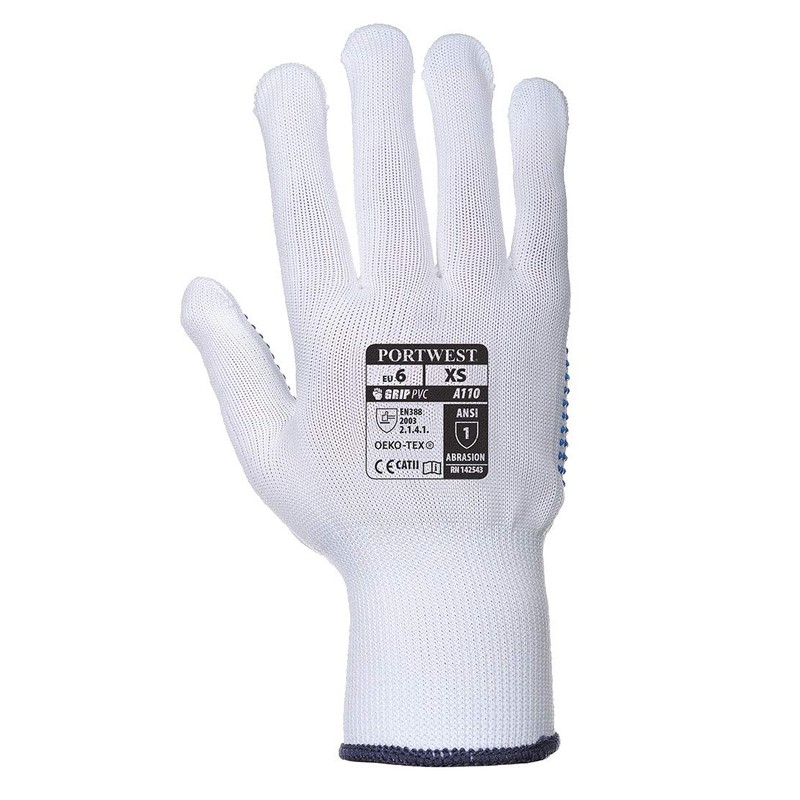 Portwest Polka Dot Glove Handling Work Protective Safety Grip Resistant