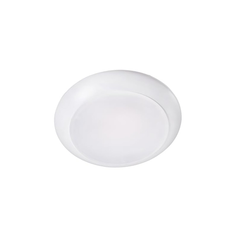 Topaz 6" LED Surface Mount Disk Light, 15W, Dimmable, White,