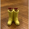 WJINNG Cowboy Boot Match Holder, Match Holder with Striker, Decorative
