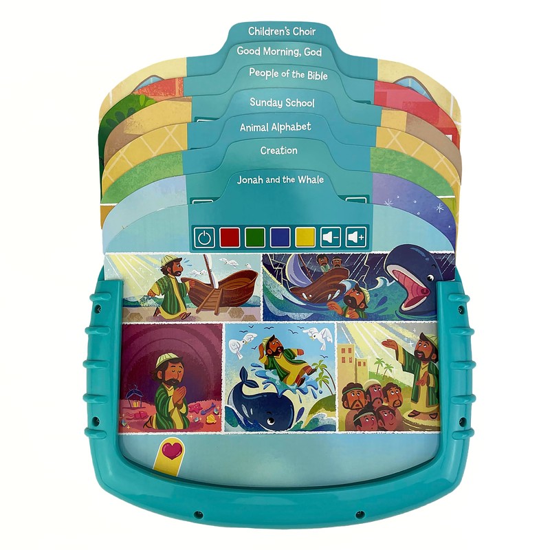 Bible Stories Early Learning Activity Pad