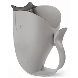 Skip Hop Taza de enjuague de baño Moby Enjuagadora de cascada sin lágrimas, gris                                                                      