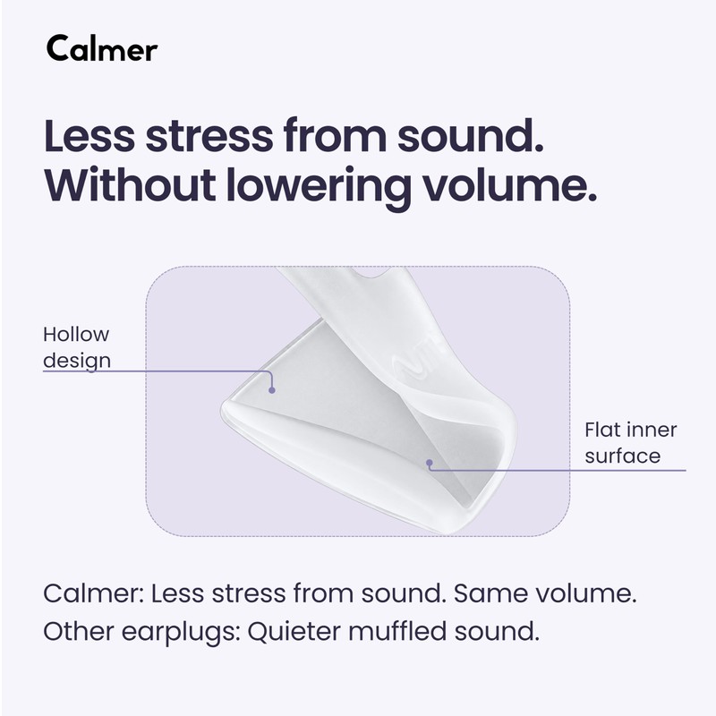 Flare Audio Calmer Mini | Noise Reducing Ear Plugs Alternative