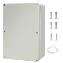 Junction Box, ABS Electrical Junction Boxes, Waterproof IP65 Junction Box, DIY Plastic Case, Housing Junction Box, Power Distribution Box, Plastic Project Junction Box Housing, 26.5 x 18.5 x 9.5 cm