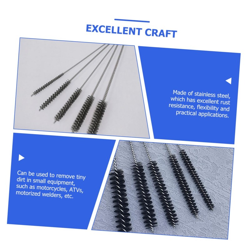 MAGICLULU 3Sets Carburettor Cleaning Tool Kit Motorcycle Atv Brush Set