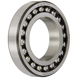 SKF 2210 EKTN9 Double Row Self-Aligning Bearing, Tapered Bore, ABEC 1 Precision, Open, Plastic Cage, Normal Clearance, Metric, 50mm Bore, 90mm OD, 23mm Width