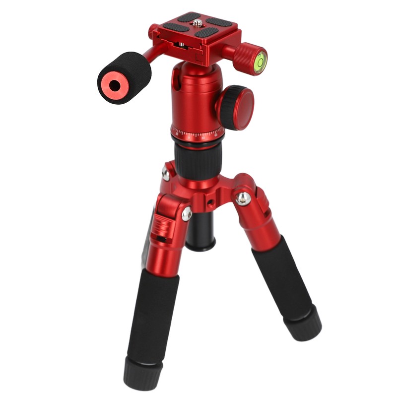 Portable Mini Tripod Desktop Tabletop 5 Section with Level Quick