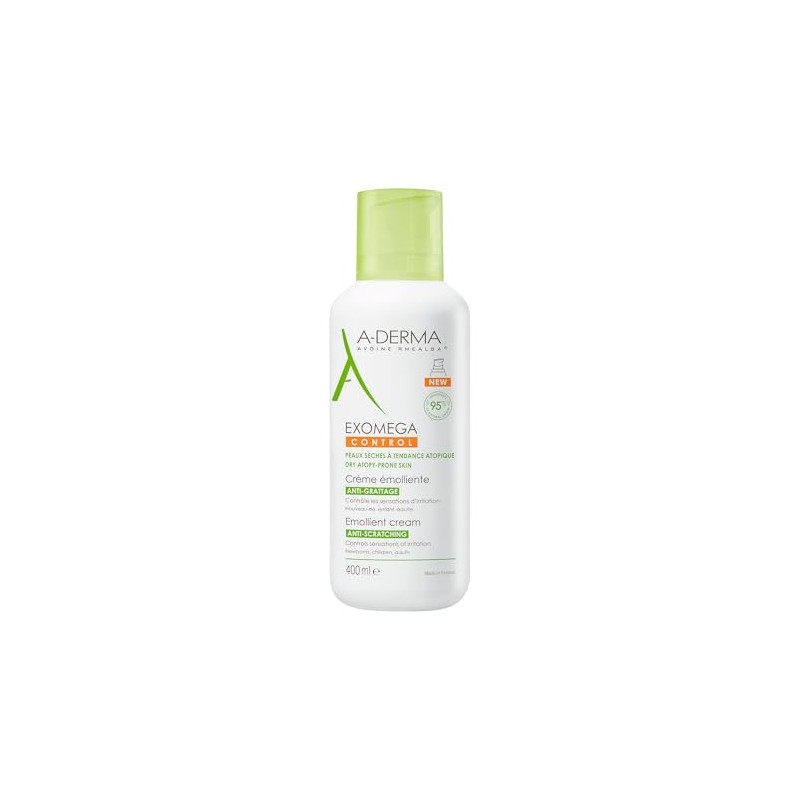 A-DERMA Exomega Control Crema Emoliente Anti-comezn con Avena Rhealba, Piel