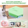 2pcs Magnetic Seam Guide for Sewing Machine, Polygonal Magnetic Seam