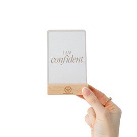 Affirmation Cards by Shelby Sacco - Affirmation with Display Stand, Daily Affirmations for Inspiration, Mindfulness & Self Care