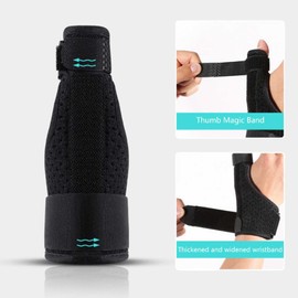 UV STYLISH Universal Thumb Support for Right and Left - Breathable Thumb Splint Without Sweat & Odours - Thumb Orthosis for Fingers, Arthritis, Tendonitis, Stable, Breathable Thumb Bandage