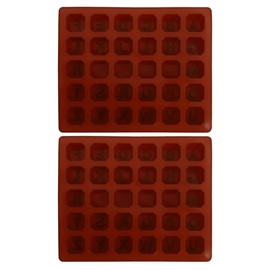 2 Piezas Moldes Para Cubitos De Hielo Molde De Hielo De Silicona Reutilizable Superficie Lisa Para Desmoldar Fácil Para Congelador Bebidas Y Fiesta