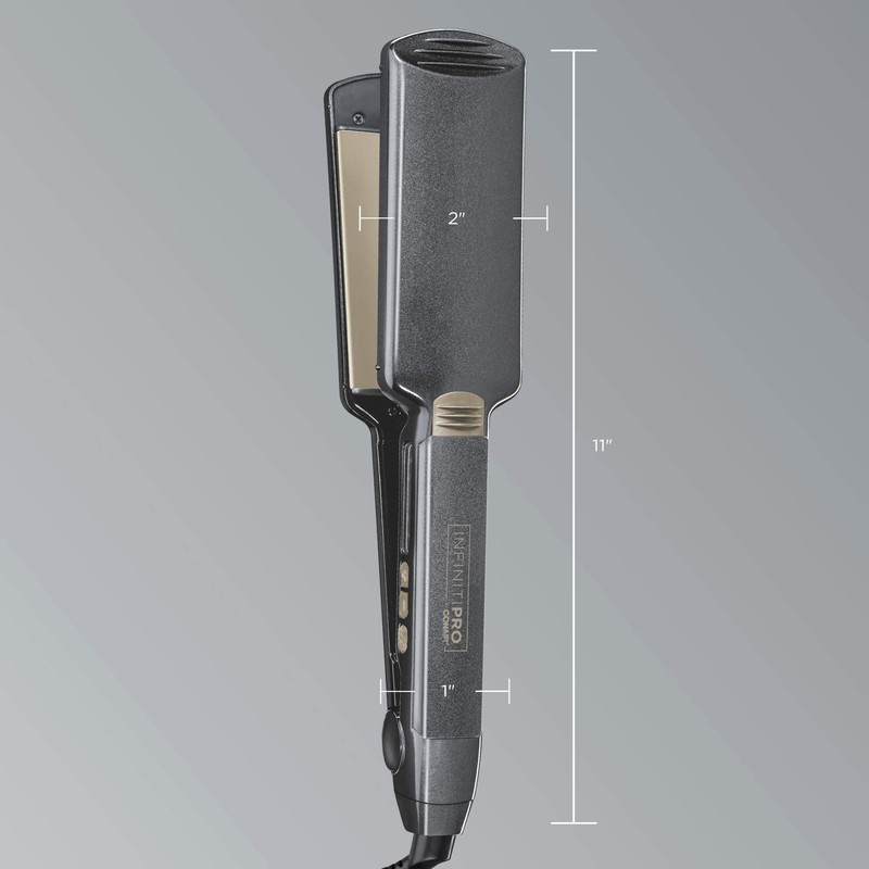 CONAIR INFINITIPRO Tourmaline Ceramic Flat Iron, 2-inch