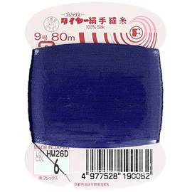 Fujix Tire [Silk Hand Sewing Thread] No. 9/80m col.6
