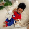 YOYOExment Reborn Baby Dolls Black Girl, 18 Inch Realistic Baby