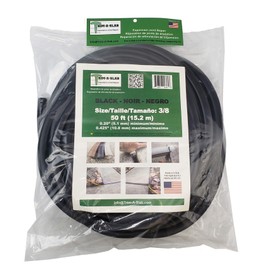 Trim-A-Slab 3/8" Black 50'