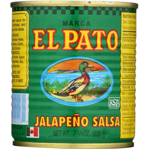 Does Not Apply El Pato Jalapeno Salsa Sauce 7.75oz