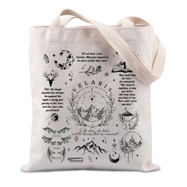 FUNYSO Acotar Gift SJM Gift Velaris The City of Starlight Tote Bag To The Star Who Listen Gift, We All Bear Scars Uk