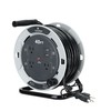 Link2Home 40 Ft. Retractable Extension Cord Reel with 3 Outlets