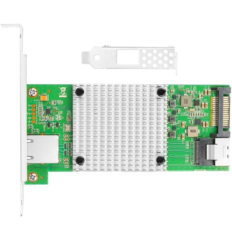 Euqvos 10 Gigabit M.2 to RJ45 NIC, Intel 82599 Controller,