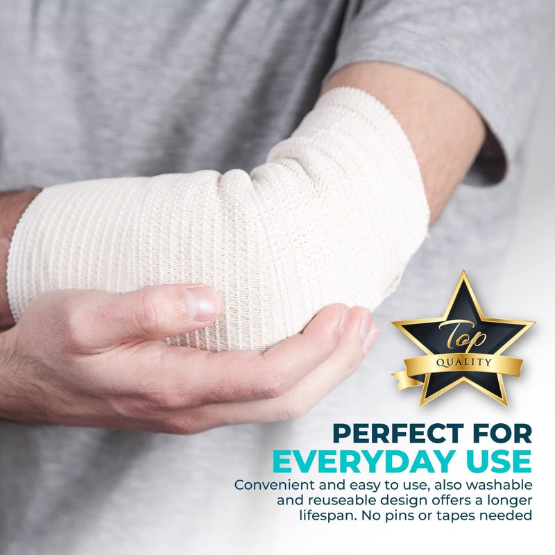 Premium Elastic Tubular Medical Bandage Size E Stockinette, 5 Sets