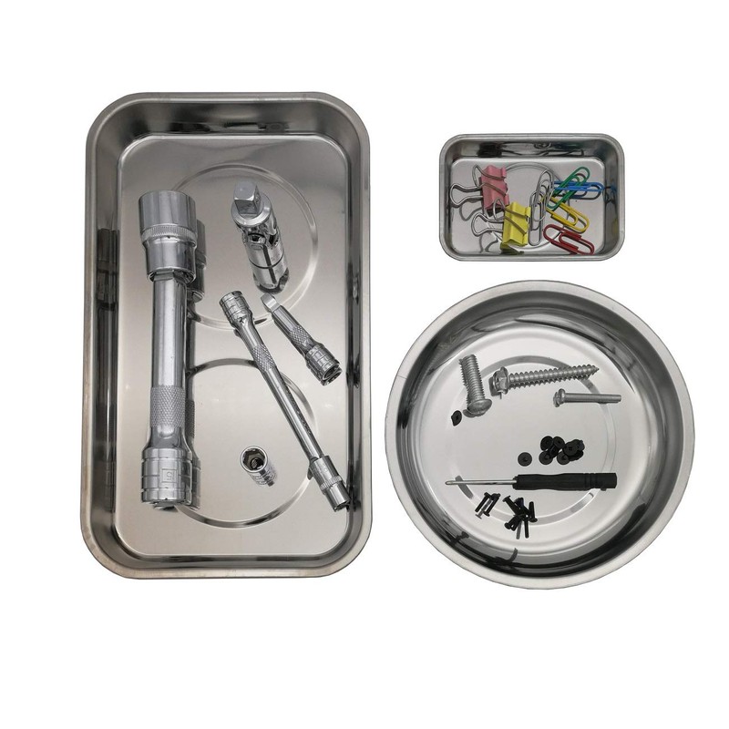 VASTOOLS Magnetic Tray Holder 3pc,for Socket Screw Nuts Bolts Metal